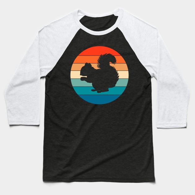 Vintage Squirrel Baseball T-Shirt by ChadPill